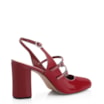 Scarpin Fivelas Verniz Vermelho Cereja - imagem 4