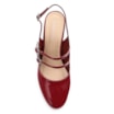 Scarpin Fivelas Verniz Vermelho Cereja - imagem 6