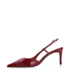 Scarpin Fivelas Verniz Vermelho Cereja - imagem 4