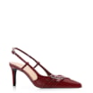 Scarpin Fivelas Verniz Vermelho Cereja - imagem 1