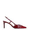 Scarpin Fivelas Verniz Vermelho Cereja - imagem 2