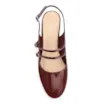 Scarpin Fivelas Verniz Vinho - imagem 5