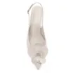 Scarpin Flor Couro Off White - imagem 6