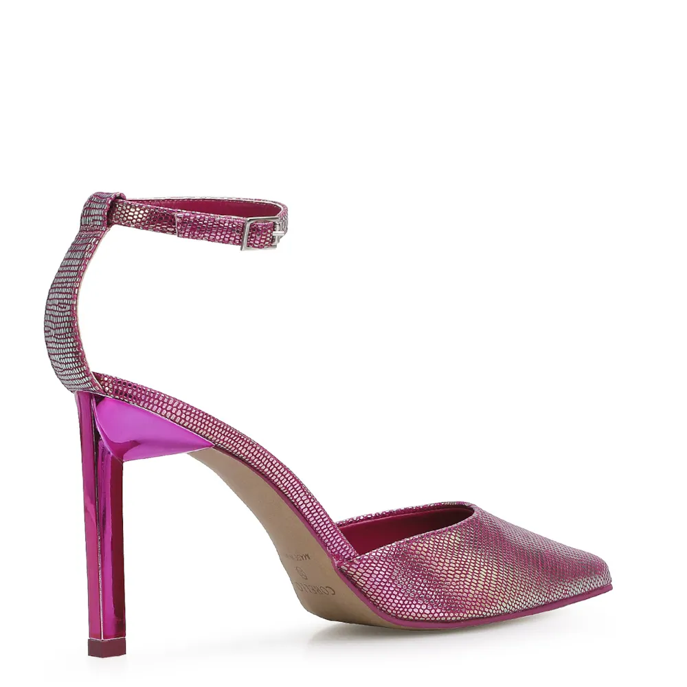 Scarpin Holográfico Rosa - imagem 4