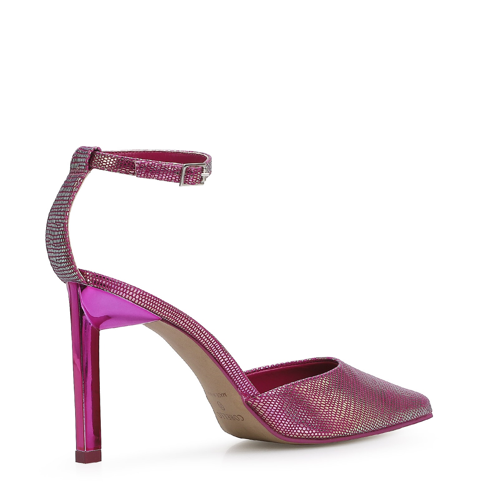 Scarpin Holográfico Rosa