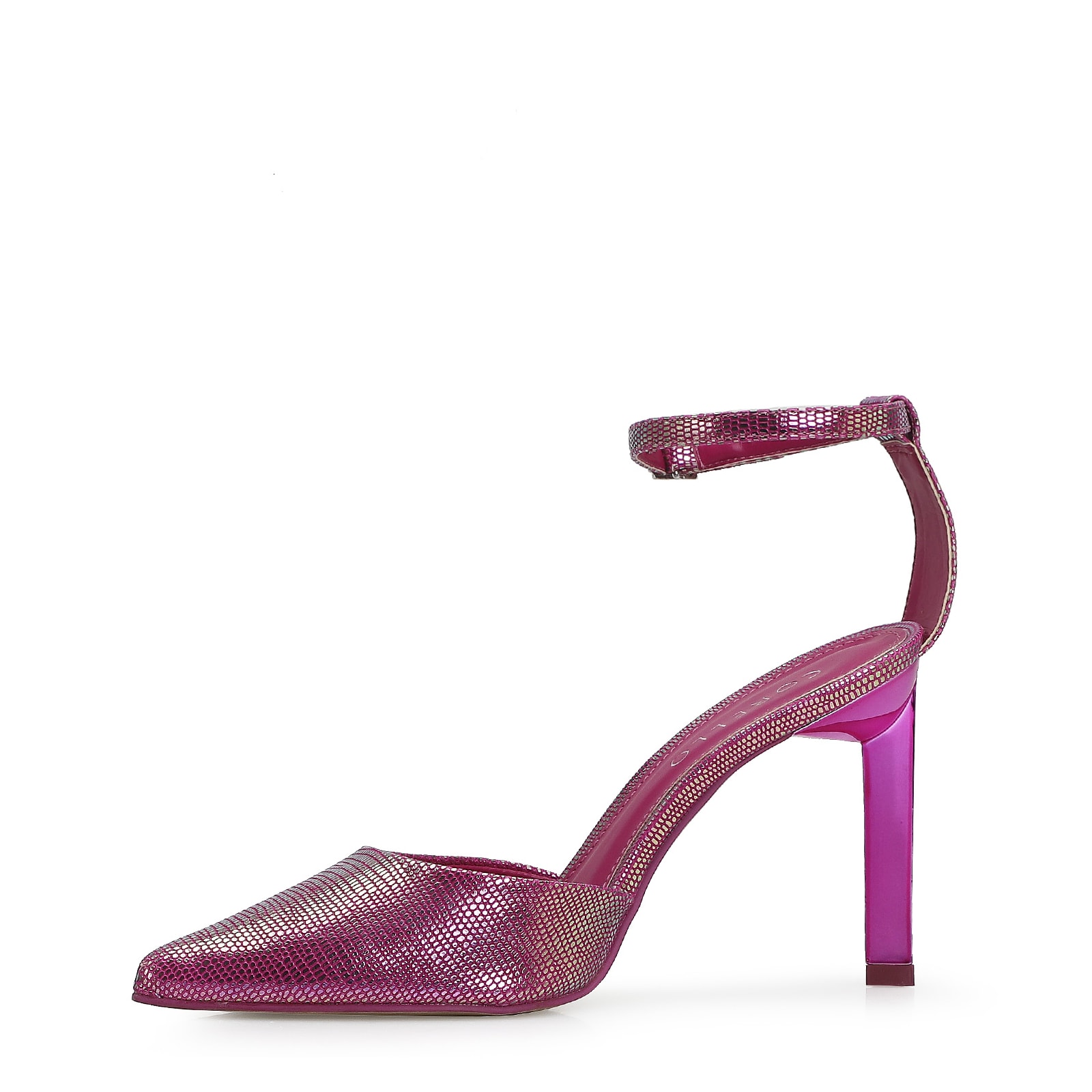 Scarpin Holográfico Rosa