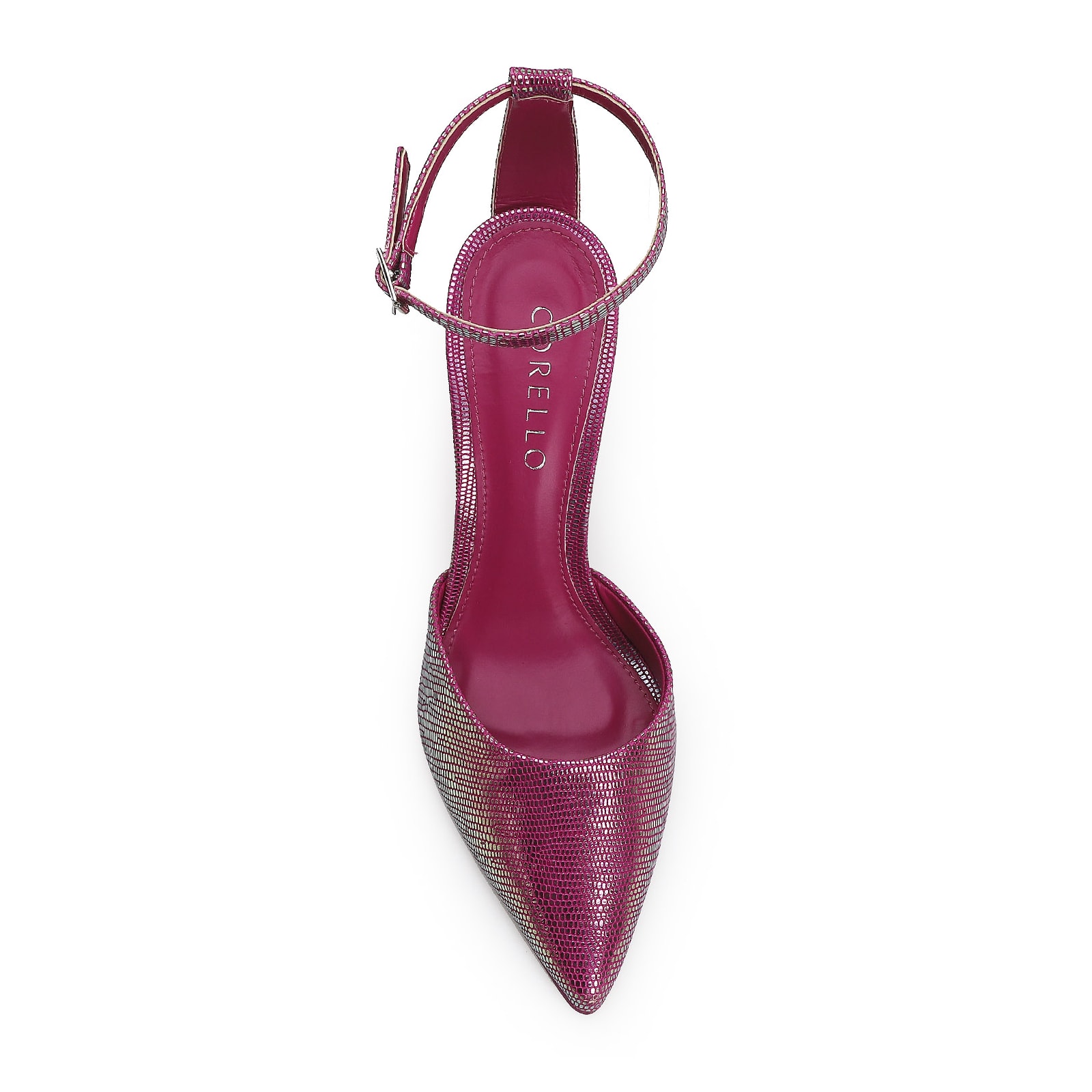 Scarpin Holográfico Rosa