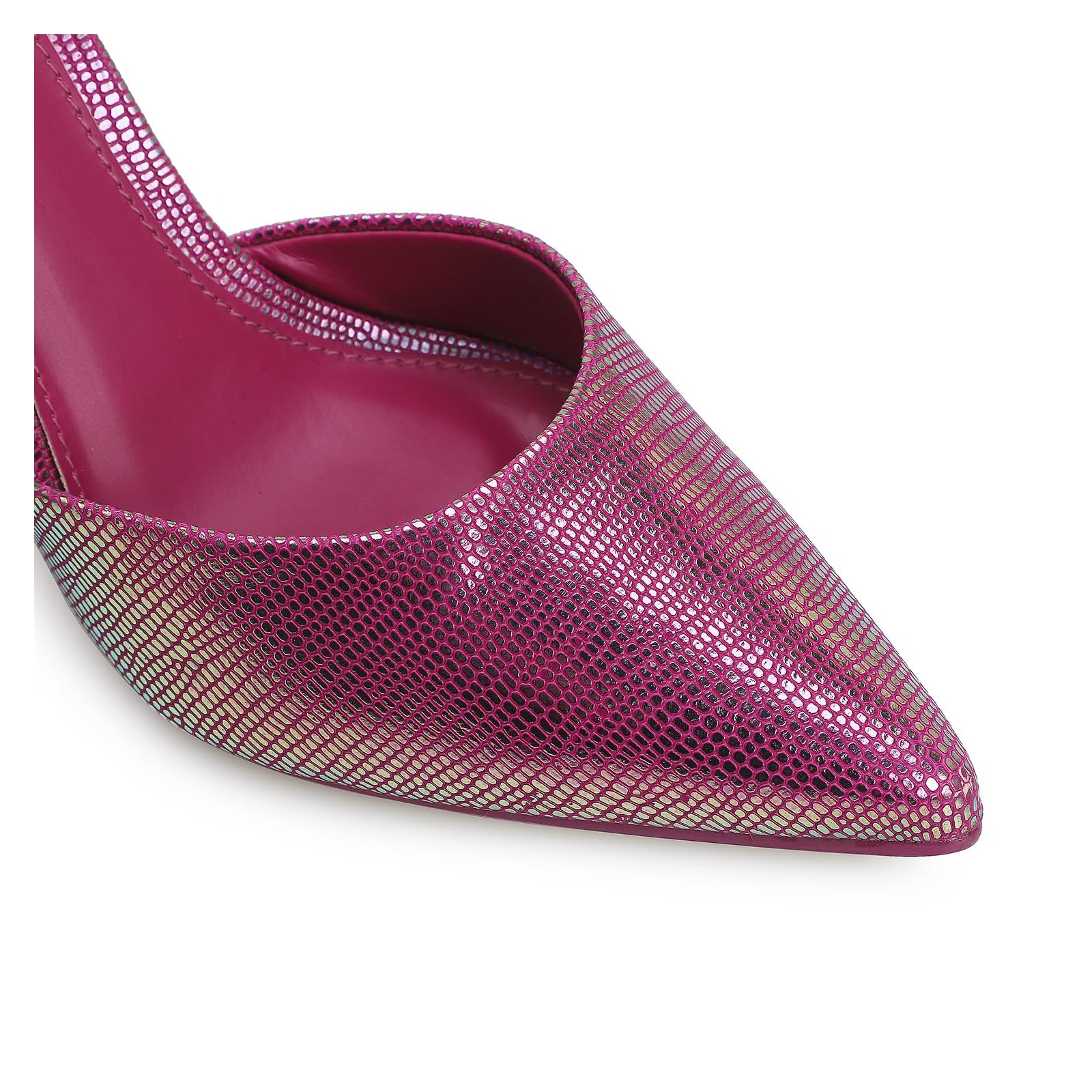 Scarpin Holográfico Rosa