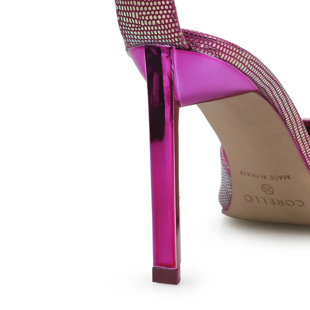 Scarpin Holográfico Rosa - imagem 8