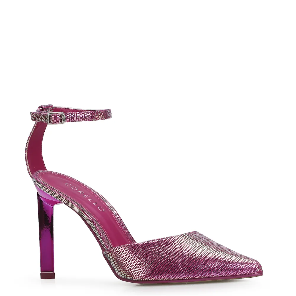 Scarpin Holográfico Rosa