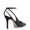 Scarpin Hotfix Alt Nobuck Preto - imagem 4