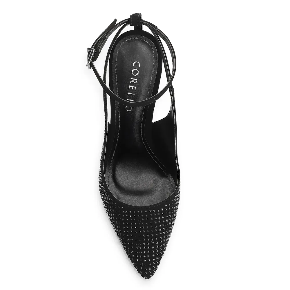Scarpin Hotfix Alt Nobuck Preto - imagem 6