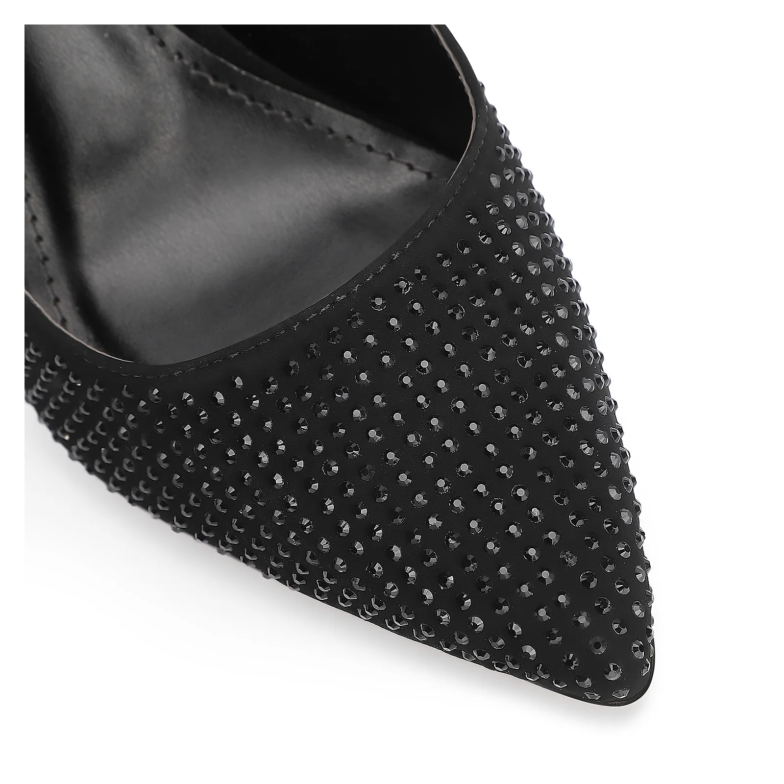 Scarpin Hotfix Alt Nobuck Preto