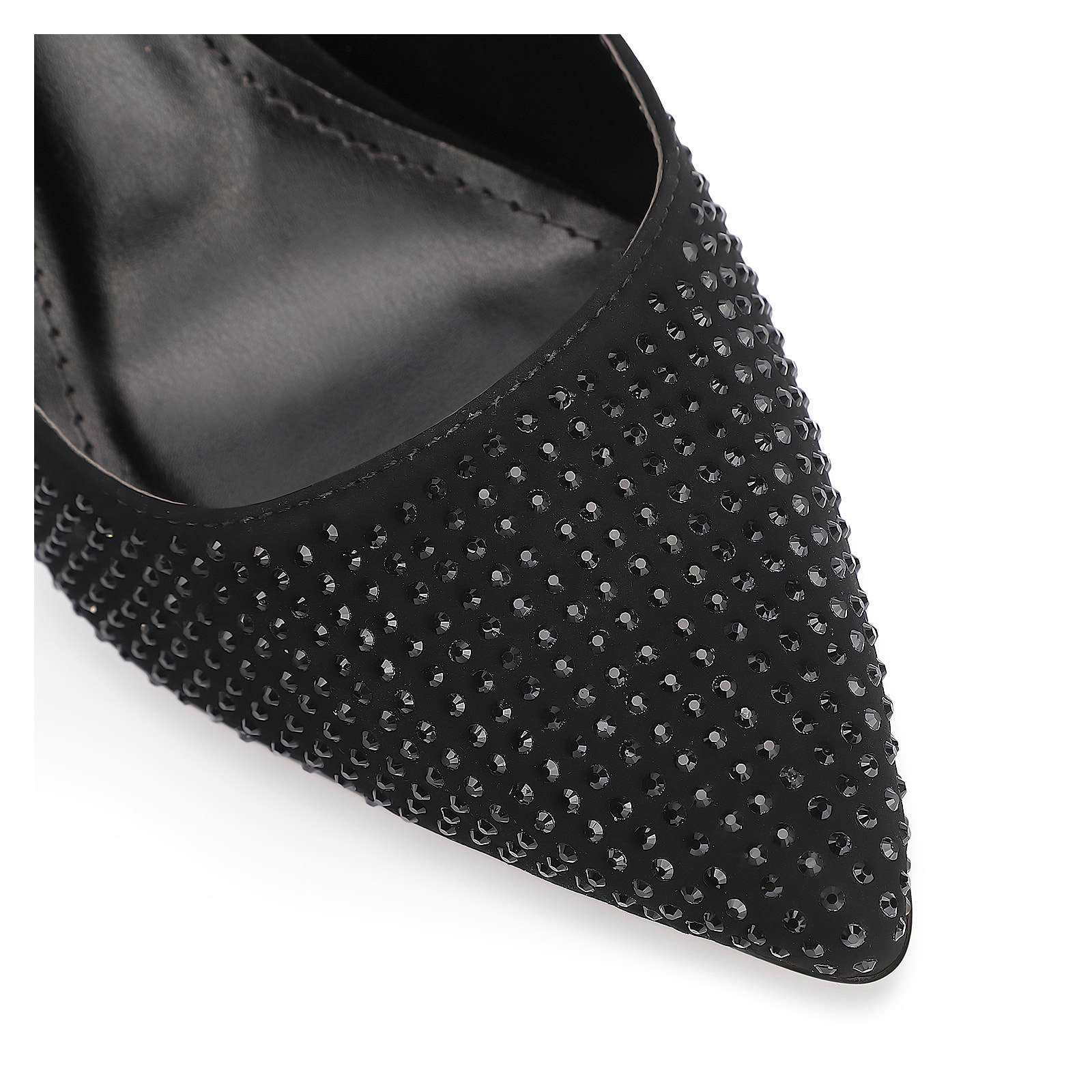 Scarpin Hotfix Alt Nobuck Preto