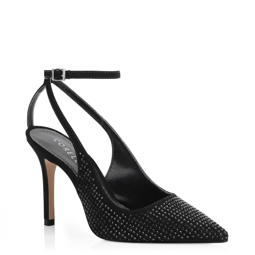 Scarpin Hotfix Alt Nobuck Preto