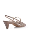 Scarpin Kitten Couro Bege - imagem 3