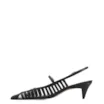 Scarpin Kitten Couro Preto - imagem 4