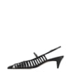 Scarpin Kitten Couro Preto - imagem 4