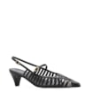 Scarpin Kitten Couro Preto - imagem 1
