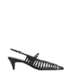 Scarpin Kitten Couro Preto - imagem 2