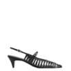 Scarpin Kitten Couro Preto - imagem 2