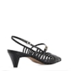 Scarpin Kitten Couro Preto - imagem 3
