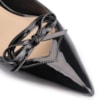 Scarpin Laço Verniz Preto - imagem 7