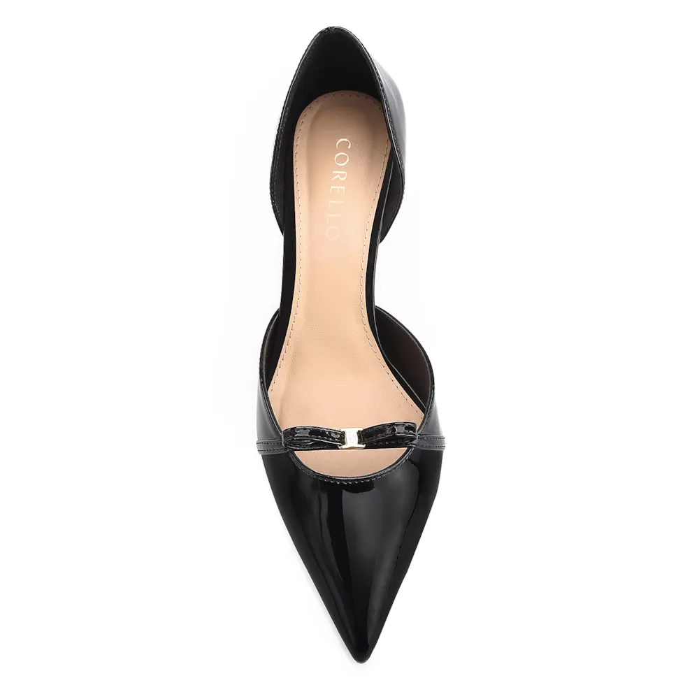 Scarpin Laço Verniz Preto - imagem 5