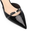 Scarpin Laço Verniz Preto - imagem 6
