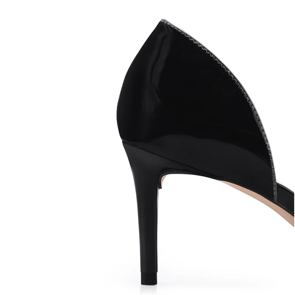 Scarpin Laço Verniz Preto - imagem 7