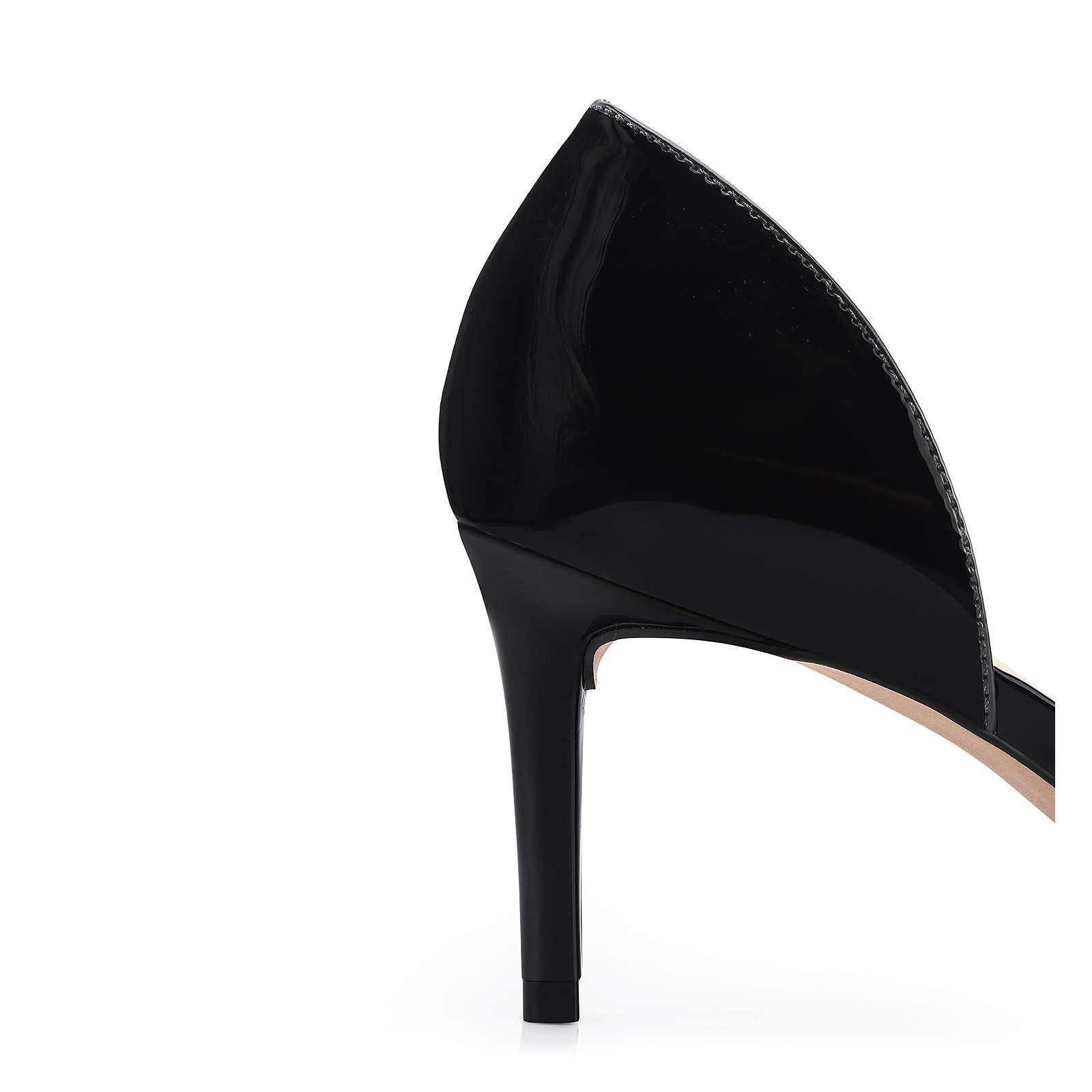 Scarpin Laço Verniz Preto
