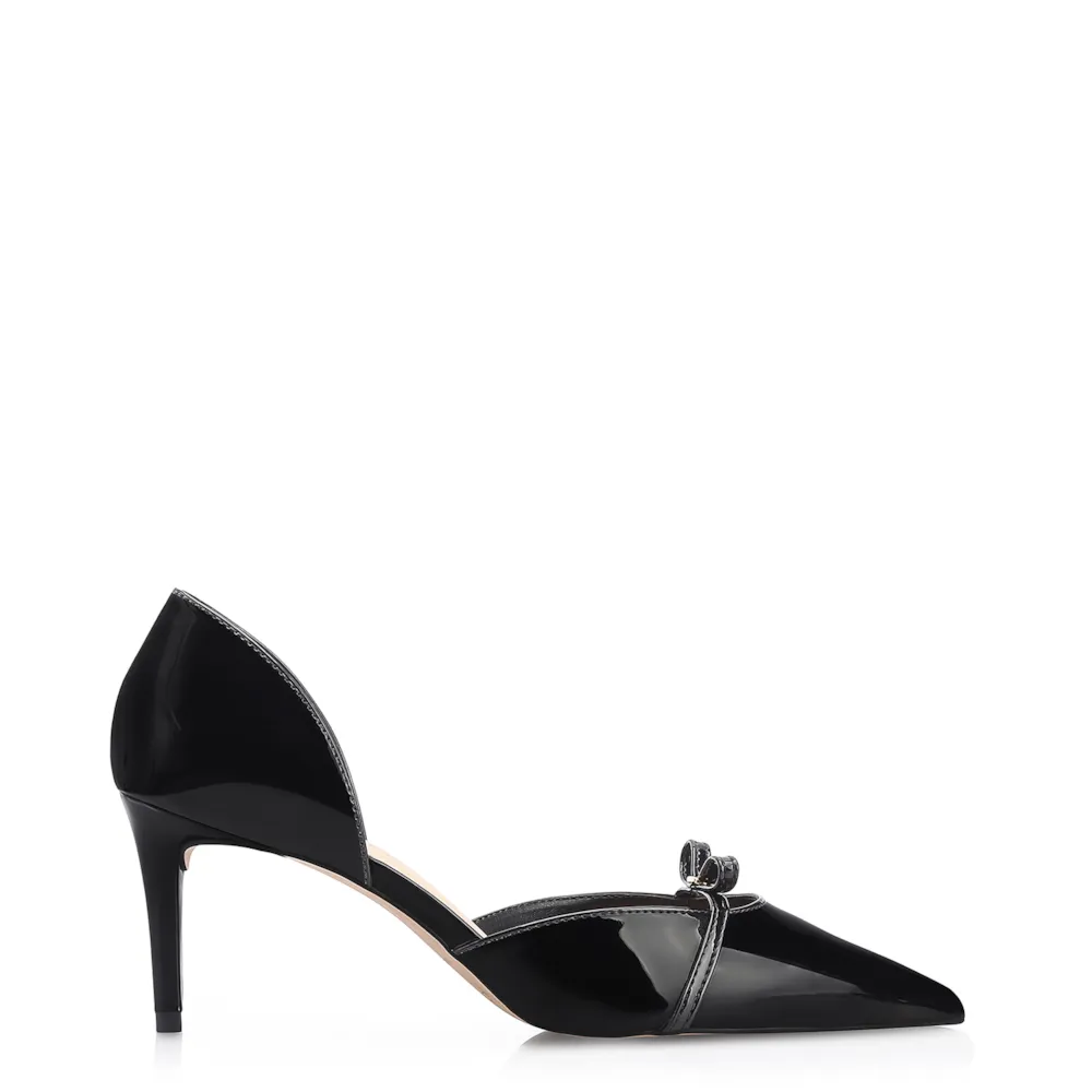 Scarpin Laço Verniz Preto - imagem 2