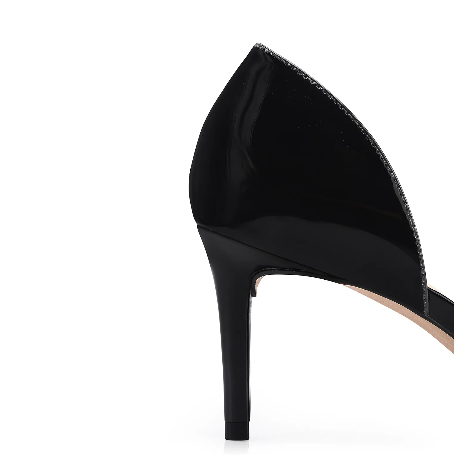 Scarpin Laço Verniz Preto