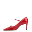 Scarpin Laço Verniz Vermelho - imagem 5