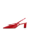 Scarpin Laço Verniz Vermelho - imagem 4