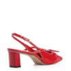 Scarpin Laço Verniz Vermelho - imagem 3