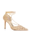 Scarpin Macramê Alt Dourado - imagem 1