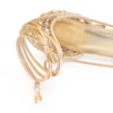 Scarpin Macramê Alt Dourado - imagem 9