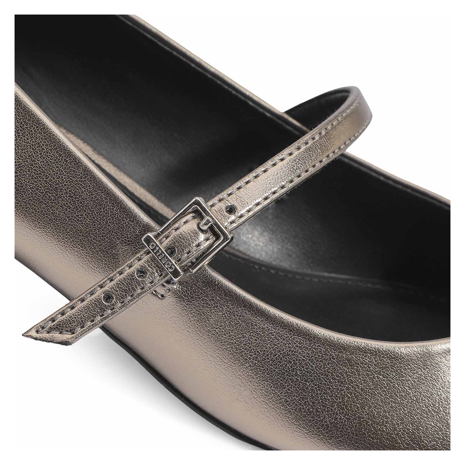 Scarpin Metalizado Prata