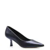 Scarpin Pump Cristal Couro Python Metálico Azul - imagem 1