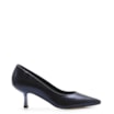 Scarpin Pump Cristal Couro Python Metálico Azul - imagem 2