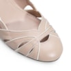 Scarpin Recortes Couro Rosado/Branco - imagem 6