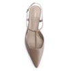 Scarpin Salto Kitten Couro Bege - imagem 5
