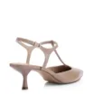 Scarpin Salto Kitten Couro Bege - imagem 3