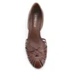 Scarpin Salto Kitten Couro Marrom - imagem 5