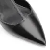 Scarpin Salto Kitten Couro Preto - imagem 6