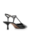 Scarpin Salto Kitten Couro Preto - imagem 3