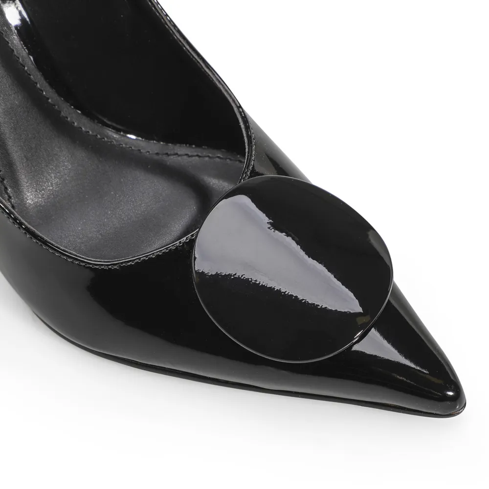 Scarpin Sara Verniz Preto - imagem 6