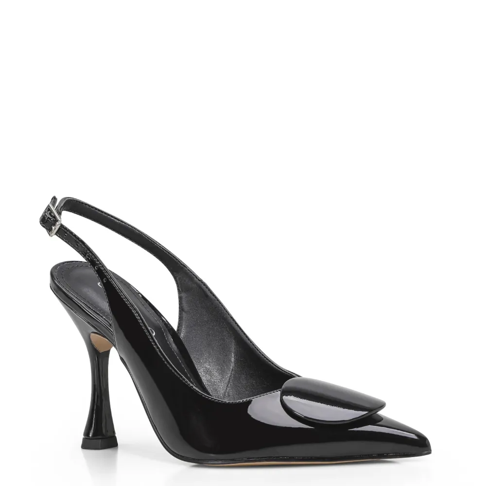 Scarpin Sara Verniz Preto
