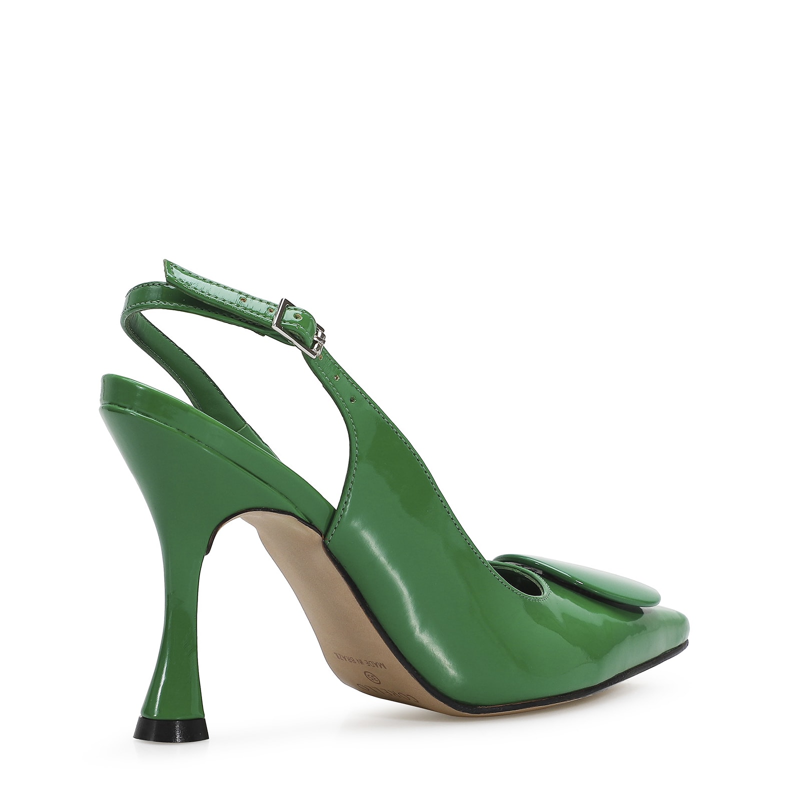 Scarpin Sara Verniz Verde